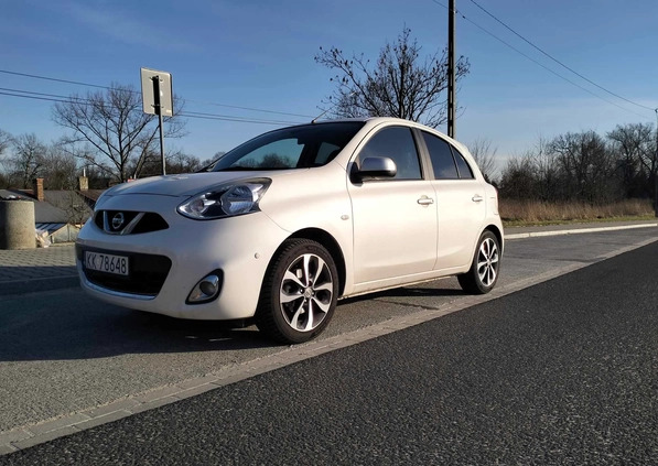 Nissan Micra cena 33900 przebieg: 46000, rok produkcji 2016 z Kraków małe 466